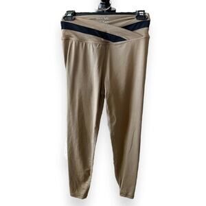 New Sweaty Betty All Day Wrap Waist 7/8 Workout Leggings Terra Brown US 6 UK S